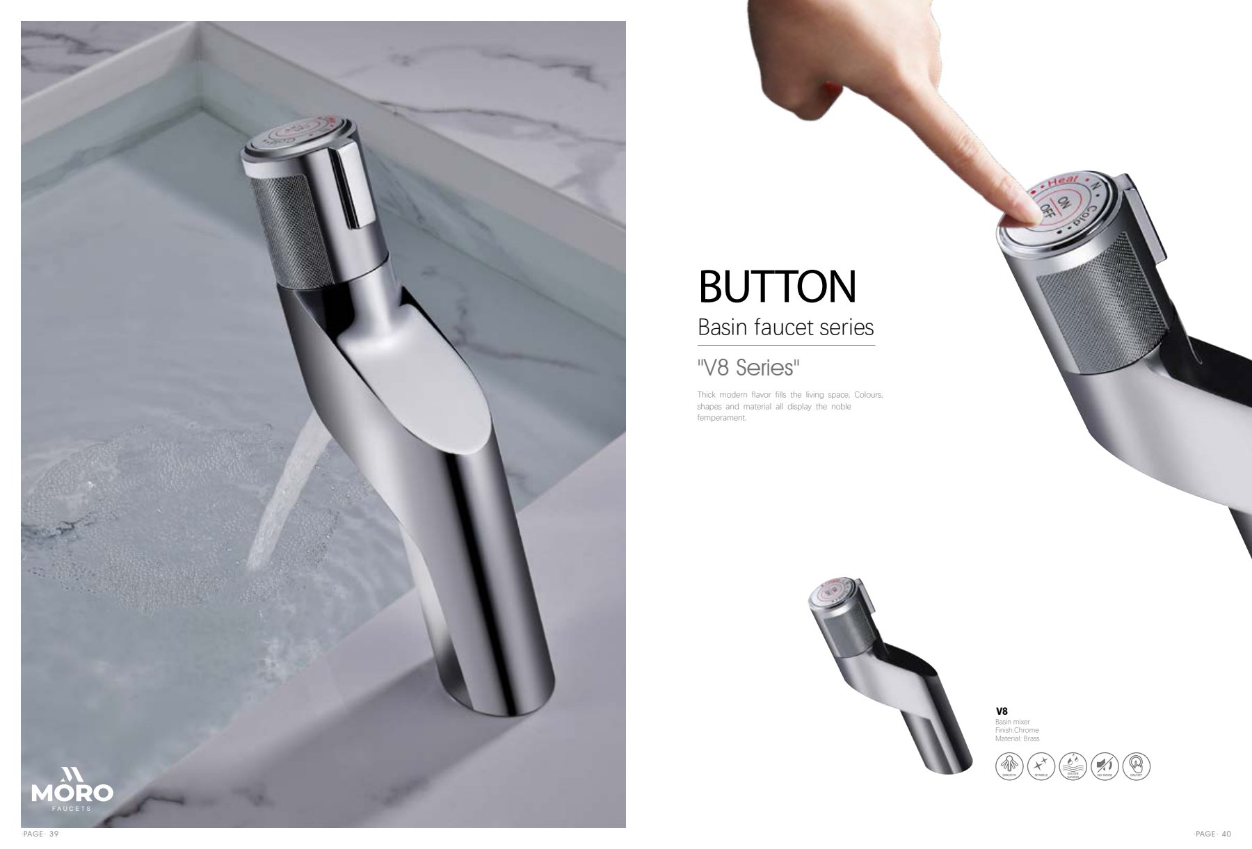 MORO V8 Basin Faucet